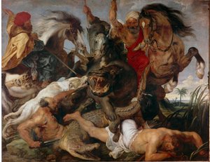 Hippo and crocodile hunting