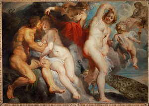 Ixion, King of the Lapiths, Deceived by Juno by Peter Paul Rubens