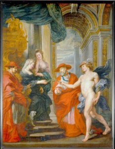 The Treaty of Angouleme, April 30, 1619 by Peter Paul Rubens