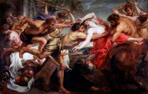 The Abduction of Hippodamia, or Lapiths and Centaurs