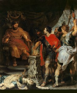 Mucius Scaevola Before Lars Porsena