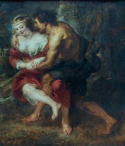 Pastoral Scene (Corydon and Silvia) by Peter Paul Rubens