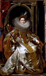 Portrait of the Marquise Maria Serra Pallavicino