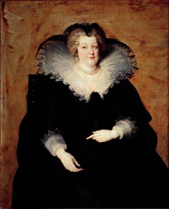 Portrait of the Queen of France Marie de Medicis