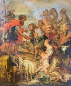 Reconciliation of Esau and Jacob by Peter Paul Rubens