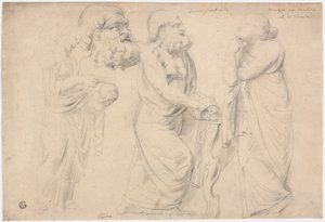 Studies of a Roman Sarcophagus by Peter Paul Rubens