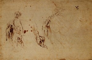 Study of Medea Slaying Her Children