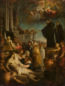 Saint Francis Xavier Healing the Sick