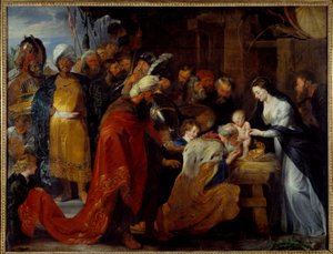 The Adoration of the Magi by Peter Paul Rubens