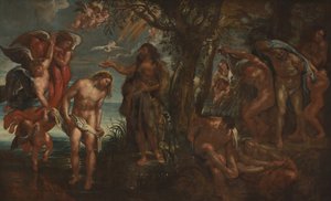 The Baptism of Christ by Peter Paul Rubens