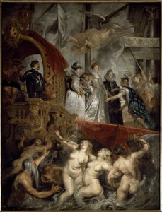 The Barkage of Mary of Medicis at the Port of Marseilles on November 3 by Peter Paul Rubens