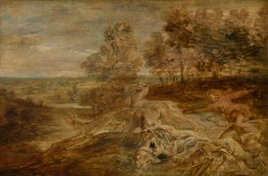The Deer Hunt by Peter Paul Rubens