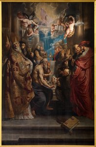 The Dispute of the Holy Sacrament, c.1609 by Peter Paul Rubens