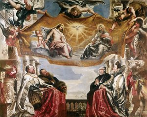 The Gonzaga Family in Adoration of the Holy Trinity