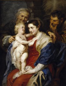 The Holy Family with Saint Anne