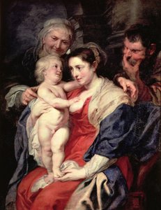 The Holy Family with St. Anne