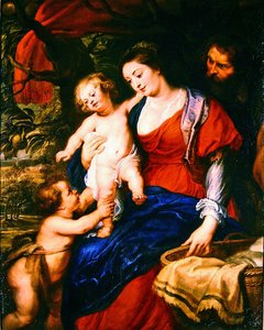 The Holy Family with the Infant St. John