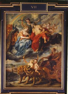 The Medici Cycle: Meeting of Henri IV and Marie de Medici at Lyon on 9th September 1600