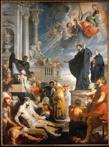 The Miracles of Saint Francis Xavier by Peter Paul Rubens