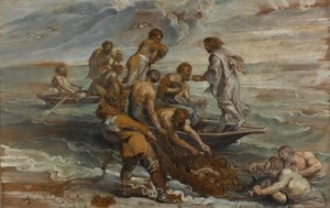 The Miraculous Draught of Fishes, 1618-1619 by Peter Paul Rubens