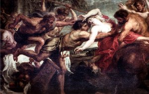 The Rape of Hippodame by Peter Paul Rubens