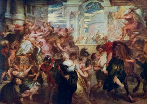 The Rape of the Sabine Women by Peter Paul Rubens