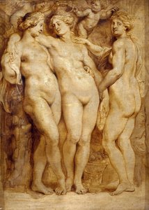 The Three Graces, c. 1620-1623 by Peter Paul Rubens