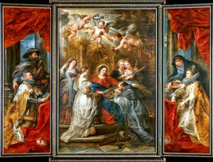 The Triptych of St. Ildefonso by Peter Paul Rubens