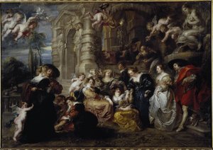 The Garden of Love by Peter Paul Rubens