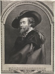 The Painter Peter Paul Rubens (engraving) by Peter Paul Rubens