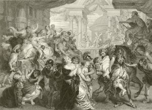 The Rape of the Sabines by Peter Paul Rubens