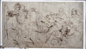 Tomyris with the Head of Cyrus (verso)