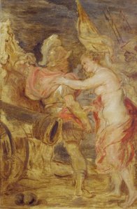 Venus Accompanies Mars to War by Peter Paul Rubens
