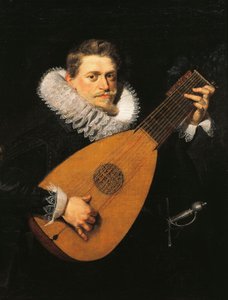 Lute player by Peter Paul Rubens