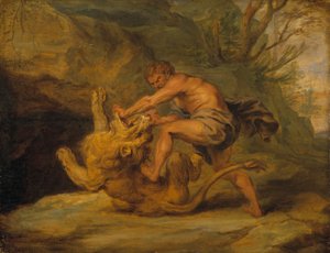 Samson and the Lion