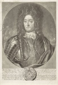 Portrait of General Admiral François Lefort by Peter Schenk