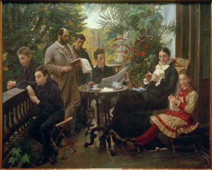 Heinrich Hirschsprung; Danish Tobacco Manufacturer, Patron, and Art Collector (Founder of the Hirschsprung Collection in Copenhagen); Copenhagen 7