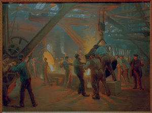 In the Iron Foundry of Burmeister & Wain