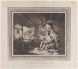 The Doctor Dismissing Death by Peter Simon
