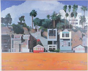 Houses Under the Cliff, Santa Monica, USA, 2002