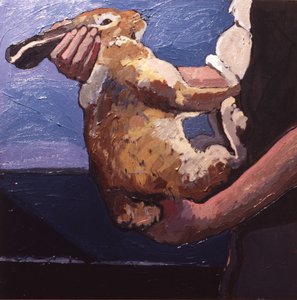 Rabbits Soon Become Tame if Handled Correctly by Peter Wilson