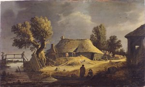 Landscape with a Farmhouse