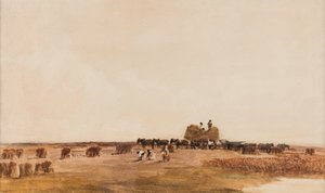 Harvest Time by Peter de Wint