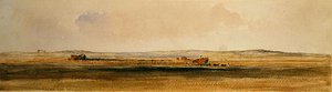 Harvesting in the Lincolnshire Wolds