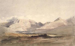 Mountain scene, Westmorland by Peter de Wint