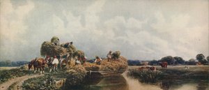 Roman Canal, Lincolnshire, c1840 by Peter de Wint