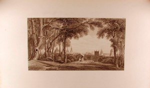 View of Oxford from the Castle Mount by Peter de Wint