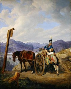 The Stagecoach by Peter von Hess