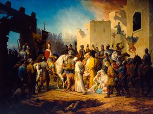 Tsar Ivan IV Conquering Kazan in 1552
