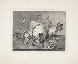 Flower Still Life by Petronella van Woensel